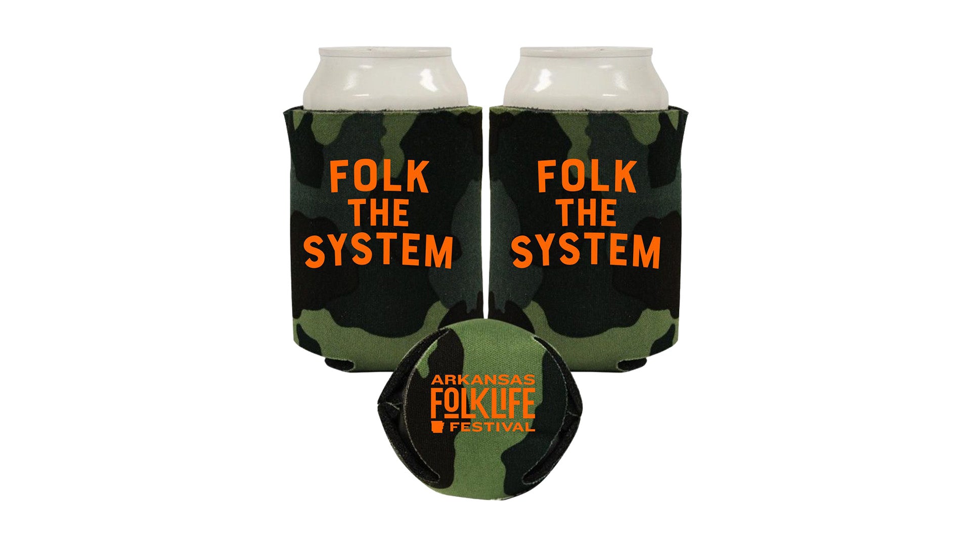 Donation - Folk the System Sticker and Koozie Bundle