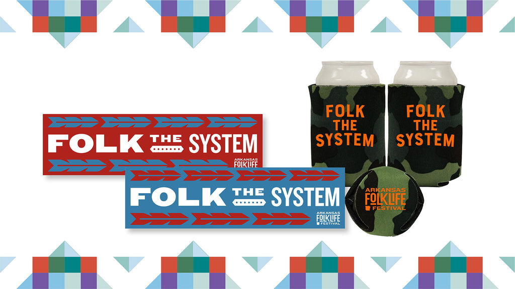 Donation - Folk the System Sticker and Koozie Bundle