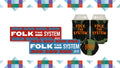 Donation - Folk the System Sticker and Koozie Bundle